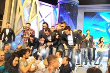 "Прически модные, бабочки, лоск" -  "Сборная Баку"  в четвертьфинале Премьер - лиги КВН (ФОТО)