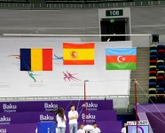 Азербайджанский гимнаст заработал "золото" в индивидуальных соревнованиях по прыжкам на батуте (ФОТО)