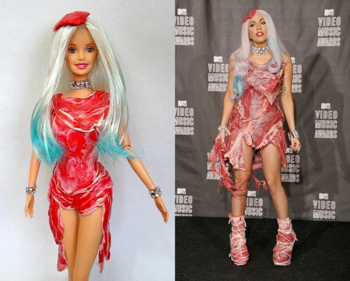 Куклы Барби в образах знаменитостей (ФОТО)
