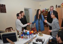 Вице-президент Фонда Гейдара Алиева Лейла Алиева накануне Новруз байрамы посетила ряд детских домов (ФОТО)