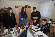 Вице-президент Фонда Гейдара Алиева Лейла Алиева накануне Новруз байрамы посетила ряд детских домов (ФОТО)
