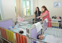 Вице-президент Фонда Гейдара Алиева Лейла Алиева накануне Новруз байрамы посетила ряд детских домов (ФОТО)