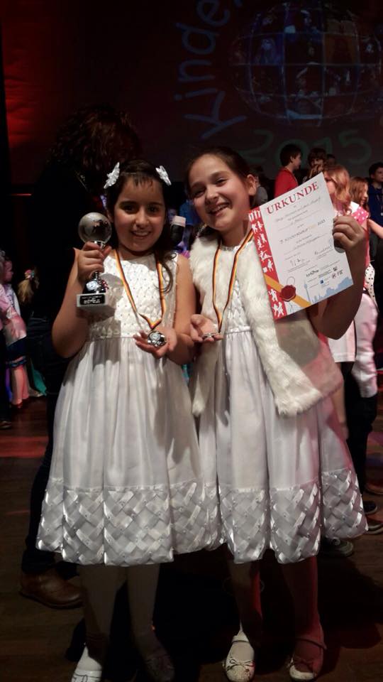 10-летняя азербайджанка стала одной из лучших в Германии (ФОТО)
