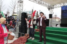 Красочный Новруз объединил тюркоязычные народы в Баку (ФОТО)
