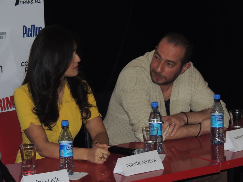 Мири Юсиф и Турал Асадов рассказали о новом фильме "Yarımdünya" (ВИДЕО, ФОТО)