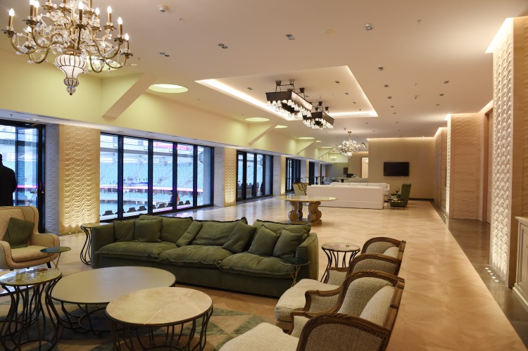 Президент Азербайджана и его супруга приняли участие в открытии Бакинского Олимпийского стадиона (ФОТО)