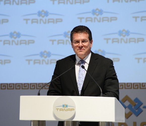 Президенты Азербайджана, Турции и Грузии приняли участие в церемонии закладки TANAP (версия 2) (ФОТО)(ВИДЕО)