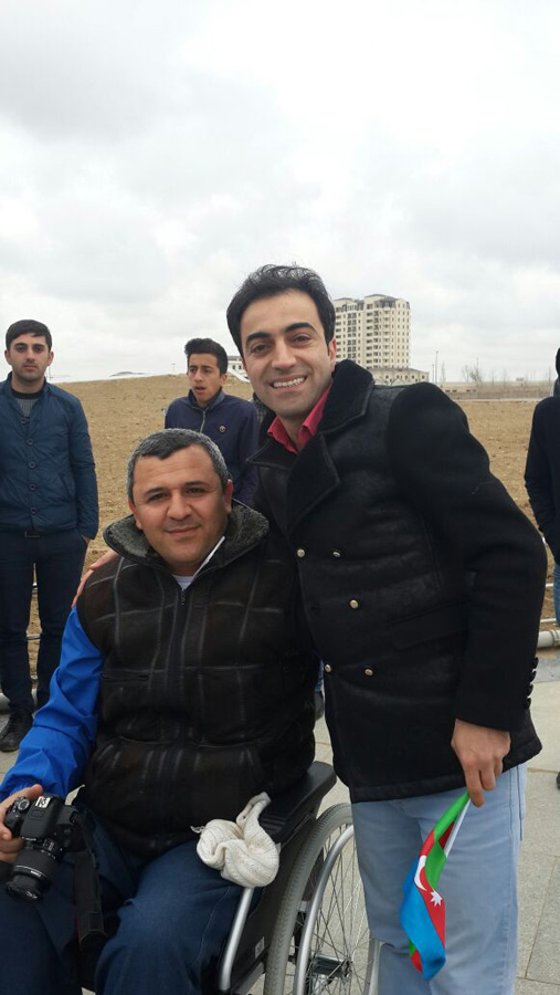 В Баку прошел танцевальный флешмоб людей с ограниченными возможностями (ФОТО)