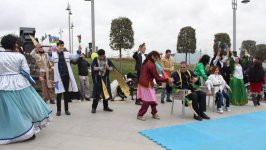 В Баку прошел танцевальный флешмоб людей с ограниченными возможностями (ФОТО)