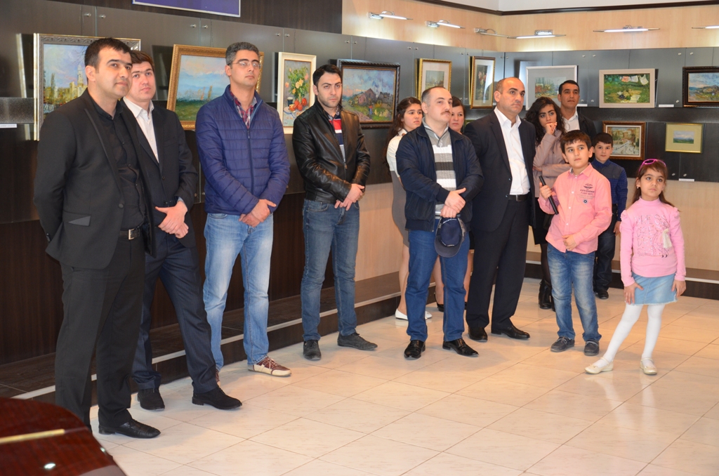 "Этюды" Рамиля Мамедова посвящены первым Европейским играм в Баку (ФОТО)