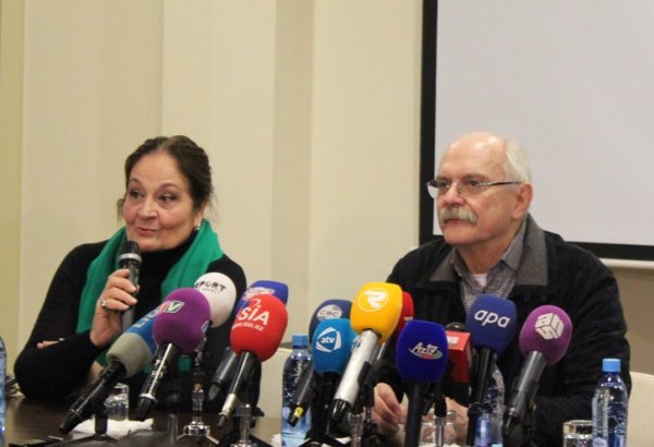 Никита Михалков встретился с азербайджанскими кинематографистами (ФОТО)