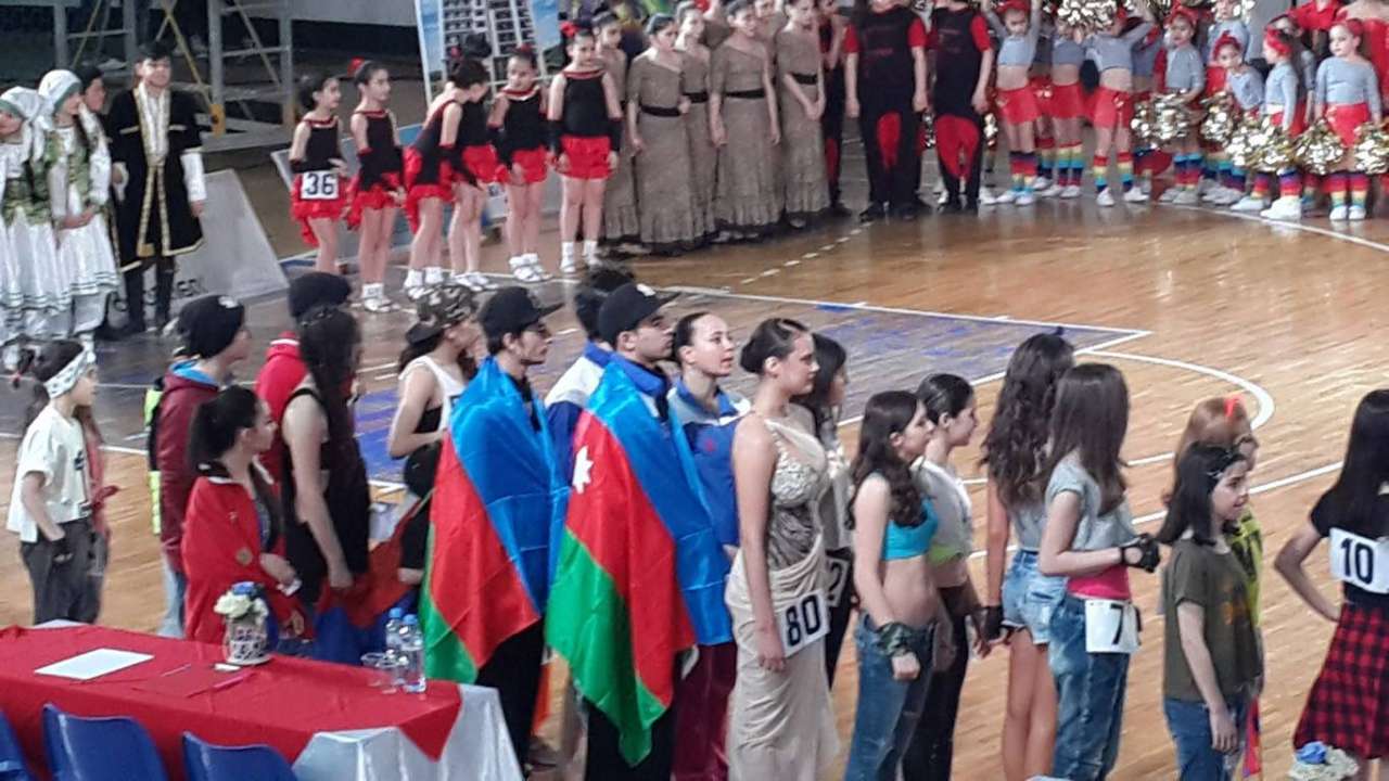 Азербайджанские танцоры завоевали четыре первых места на Олимпиаде в Грузии (ФОТО)