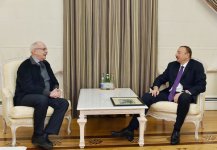 Президент Азербайджана принял российского кинорежиссера Никиту Михалкова