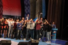 Девушки из Казахстана выиграли Азербайджанскую Лигу КВН (ФОТО)