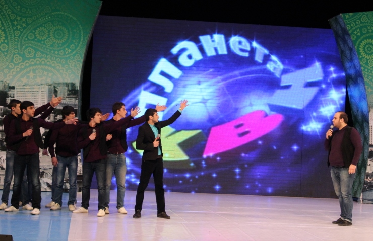 Девушки из Казахстана выиграли Азербайджанскую Лигу КВН (ФОТО)