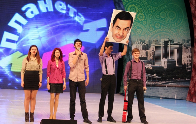 Девушки из Казахстана выиграли Азербайджанскую Лигу КВН (ФОТО)