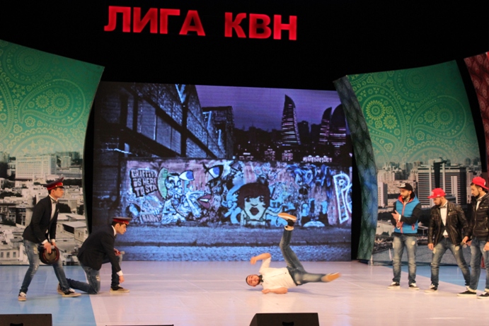 Девушки из Казахстана выиграли Азербайджанскую Лигу КВН (ФОТО)