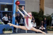 Азербайджанская гимнастка завоевала бронзовую медаль на соревнованиях в Румынии (ФОТО)