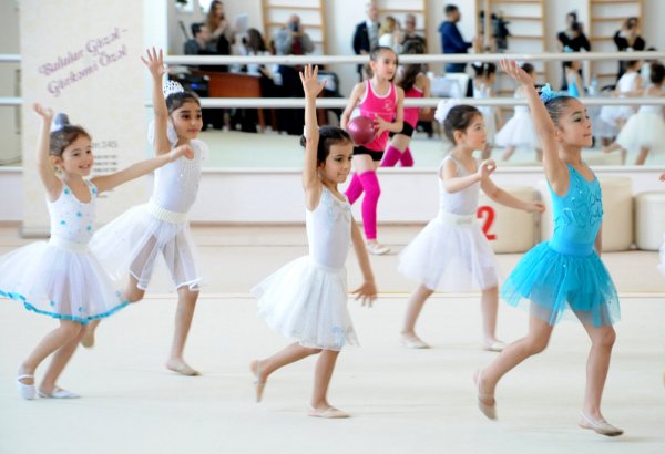 В Баку прошел первый открытый кубок "Təhsil" по художественной гимнастике (ФОТО)