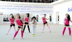 В Баку прошел первый открытый кубок "Təhsil" по художественной гимнастике (ФОТО)