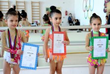 В Баку прошел первый открытый кубок "Təhsil" по художественной гимнастике (ФОТО)