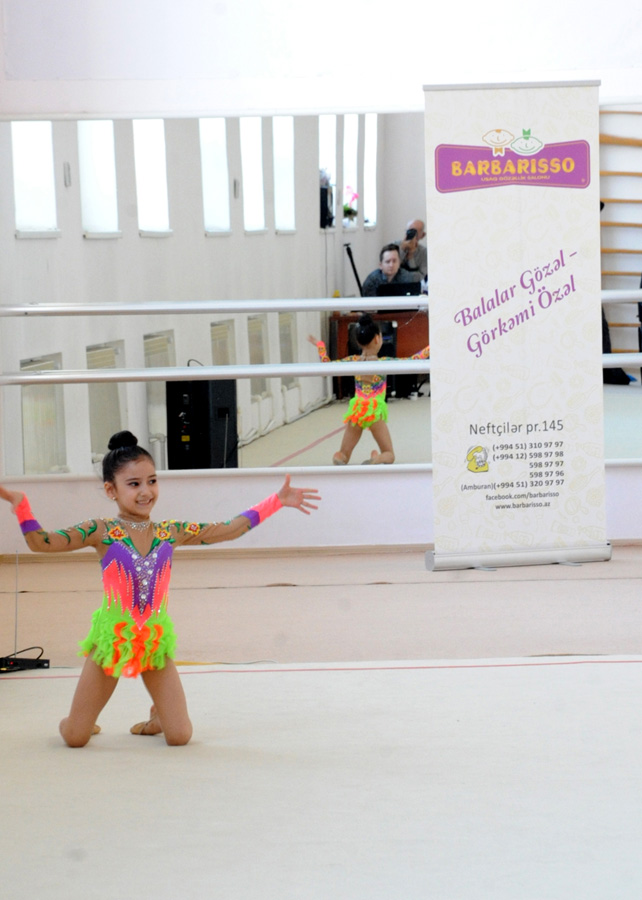 В Баку прошел первый открытый кубок "Təhsil" по художественной гимнастике (ФОТО)