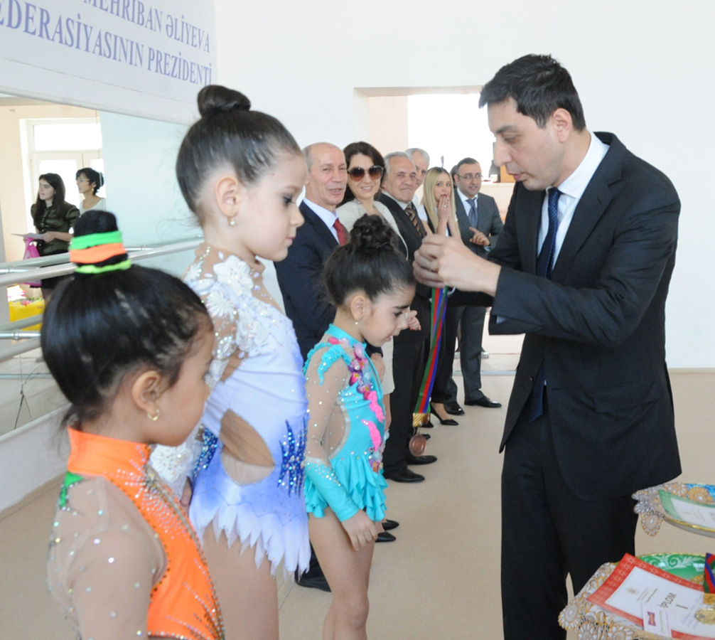 В Баку прошел первый открытый кубок "Təhsil" по художественной гимнастике (ФОТО)