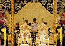 Роскошная свадьба сына султана Брунея (ФОТО)