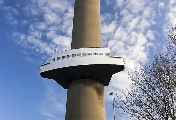 Панорамная башня в Роттердаме или как снять люксовый  номер без штор (ФОТО)
