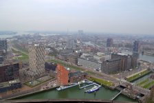 Панорамная башня в Роттердаме или как снять люксовый  номер без штор (ФОТО)