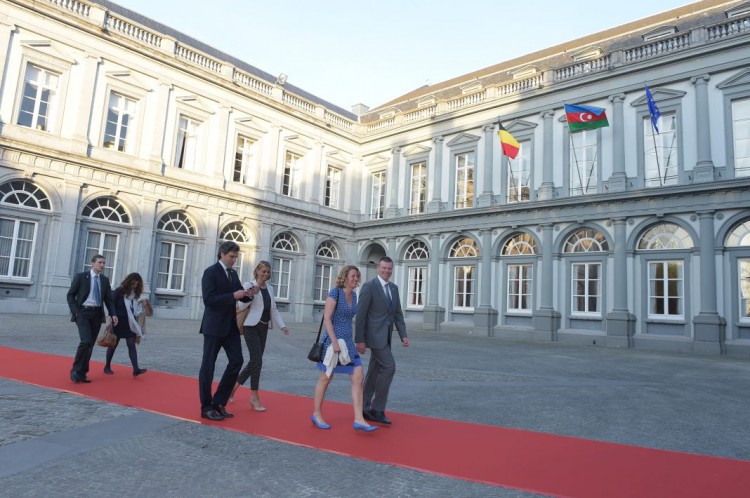 При организации Фонда Гейдара Алиева в Брюсселе состоялась презентация Евроигр «Баку-2015» (ФОТО)