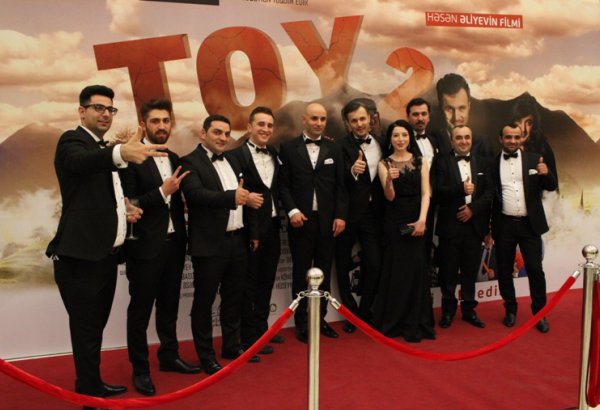 Азербайджанские звезды представили комедию "Свадьба -2"  (ФОТО)