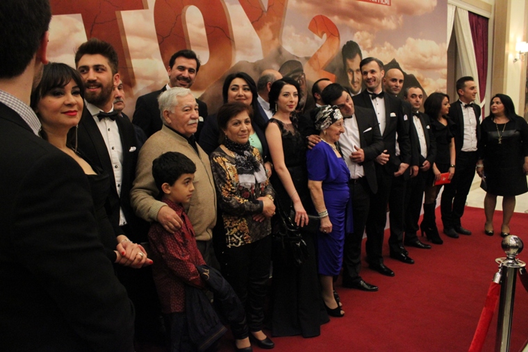 Азербайджанские звезды представили комедию "Свадьба -2"  (ФОТО)