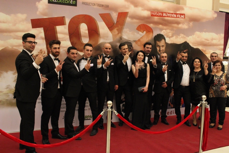 Азербайджанские звезды представили комедию "Свадьба -2"  (ФОТО)