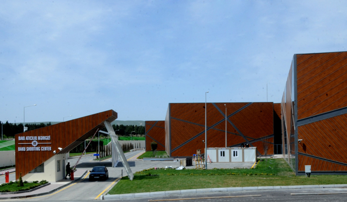 Новый Бакинский стрелковый центр готов к первым Европейским играм (ФОТО)