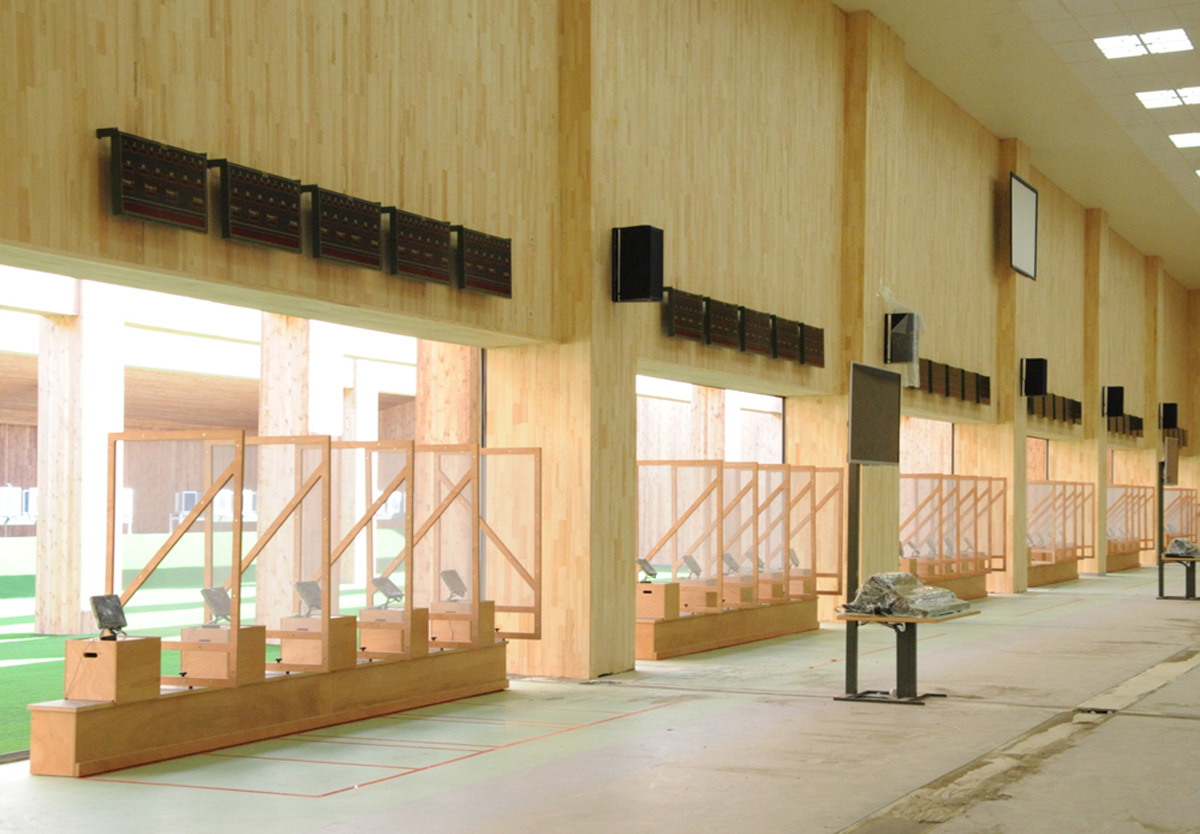 Новый Бакинский стрелковый центр готов к первым Европейским играм (ФОТО)