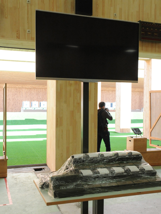 Новый Бакинский стрелковый центр готов к первым Европейским играм (ФОТО)