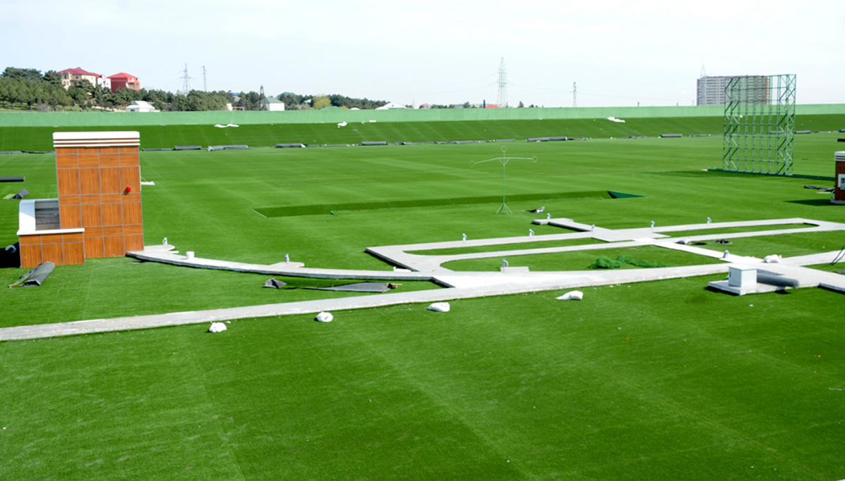 Новый Бакинский стрелковый центр готов к первым Европейским играм (ФОТО)