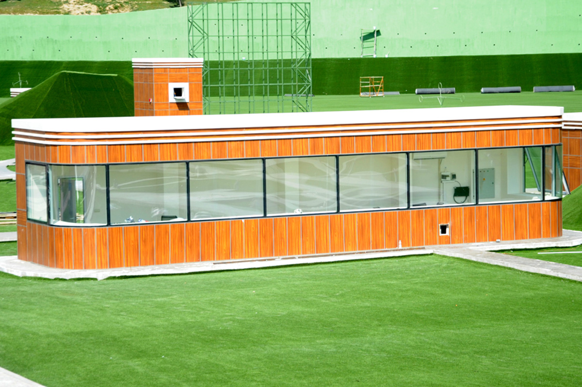 Новый Бакинский стрелковый центр готов к первым Европейским играм (ФОТО)