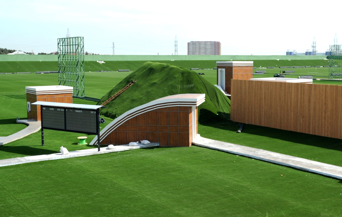 Новый Бакинский стрелковый центр готов к первым Европейским играм (ФОТО)