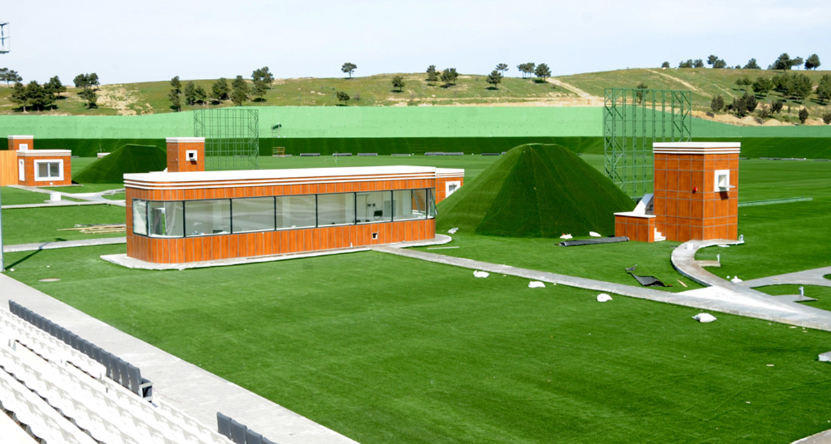 Новый Бакинский стрелковый центр готов к первым Европейским играм (ФОТО)