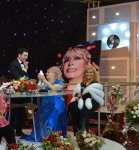 Белый конь и голубь Ильхамы Гулиевой (ФОТО)