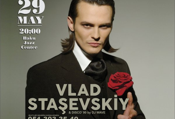 Скоро увидимся: Влад Сташевский обратился к бакинским поклонникам (ВИДЕО)