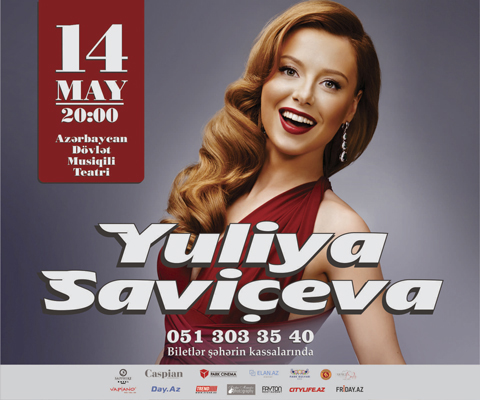 Юлия Савичева проведет автограф-сессию в Баку (ФОТО)