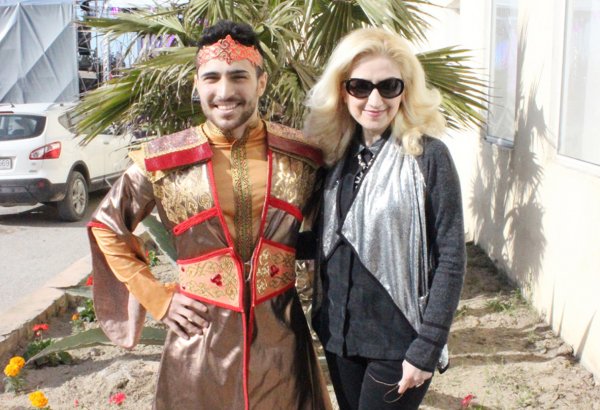 Образ Бамси-Бейрека из эпоса "Деде Горгуд" в фантастическом Фестивале Огня  Евроигр (ФОТО)