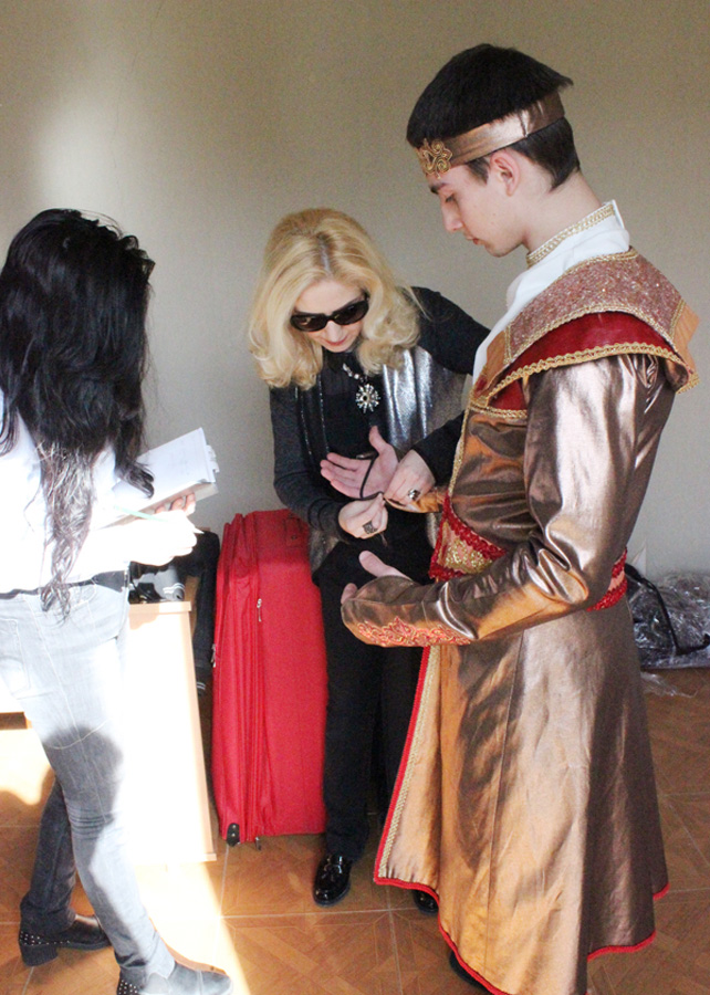 Образ Бамси-Бейрека из эпоса "Деде Горгуд" в фантастическом Фестивале Огня  Евроигр (ФОТО)