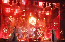 Образ Бамси-Бейрека из эпоса "Деде Горгуд" в фантастическом Фестивале Огня  Евроигр (ФОТО)