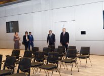 Президент Ильхам Алиев и его супруга приняли участие в открытии Бакинского конгресс-центра (ФОТО)