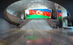 Президент Ильхам Алиев и его супруга приняли участие в открытии Бакинского конгресс-центра (ФОТО)