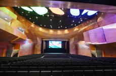 Президент Ильхам Алиев и его супруга приняли участие в открытии Бакинского конгресс-центра (ФОТО)